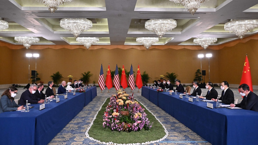 Nguyên thủ Mỹ-Trung bắt đầu cuộc gặp thượng đỉnh